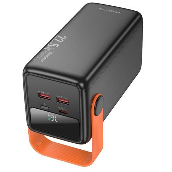 Зовнішній акумулятор (Power bank) Borofone BJ66B 60000mAh 22.5W PD 20W black