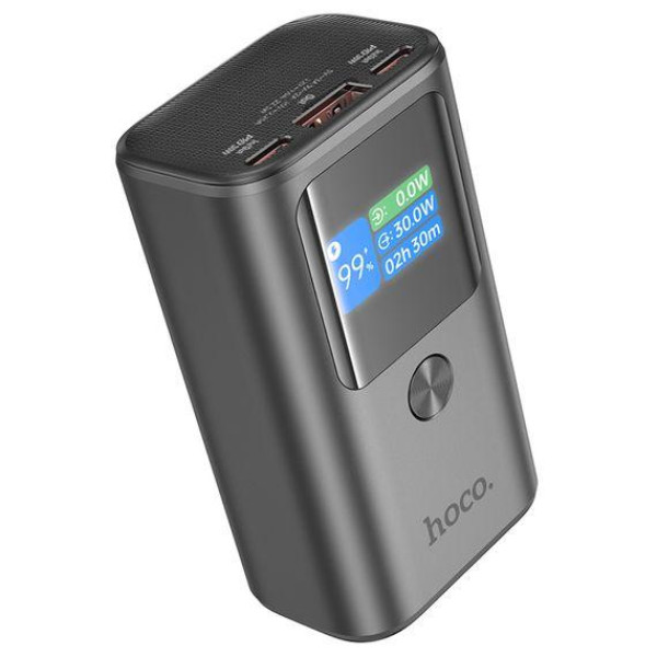 Зовнішній акумулятор (Power bank) Hoco Q17A 10000mAh PD 30W space gray