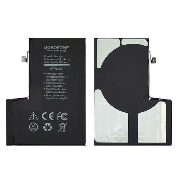 Акумулятор (АКБ) Borofone для Apple iPhone 12 Pro Max (3687 mAh)