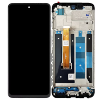Дисплей для Oppo A98 5G з сенсорним склом в рамці (Чорний) Original PRC