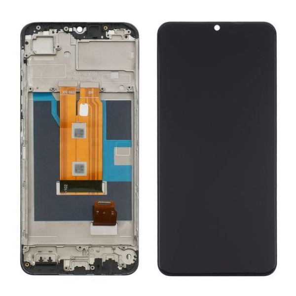 Дисплей Realme C61 з сенсорним склом в рамці (Оригінал Китай)