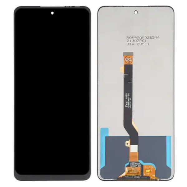 Дисплей для Tecno Spark 8 Pro (KG8) з сенсорним склом (Чорний) Оригінал Китай