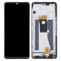 Дисплей ZTE Blade V50 Vita з сенсорним склом в рамці (Оригінал Китай)