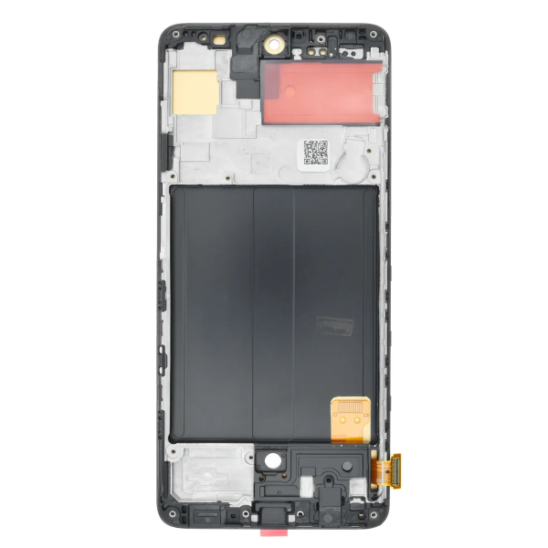 Дисплей для Samsung A515 Galaxy A51 з сенсорним склом в рамці (Чорний) TFT INCELL