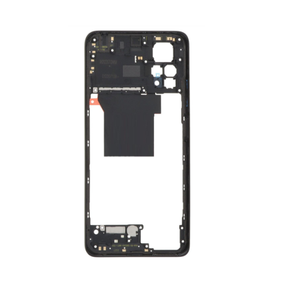 Середня частина корпусу для Xiaomi Redmi Note 12 Pro 4G (Чорна)