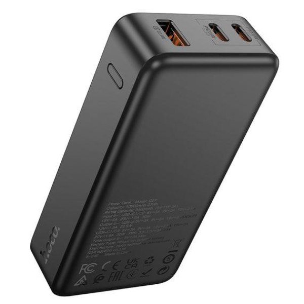Зовнішній акумулятор (Power bank) Hoco Q27 10000mAh 33W (Чорний)