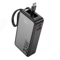 Зовнішній акумулятор (Power bank) Hoco Q27A 10000mAh 33W (Чорний)
