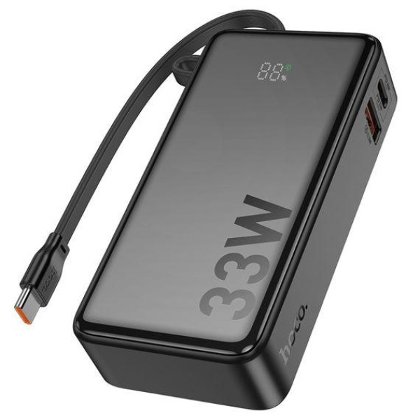 Зовнішній акумулятор (Power bank) Hoco Q27A 10000mAh 33W (Чорний)
