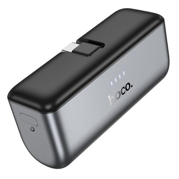 Зовнішній акумулятор (Power bank) Hoco Q31 5000mAh PD 20W + кабель Type-C (Чорний)