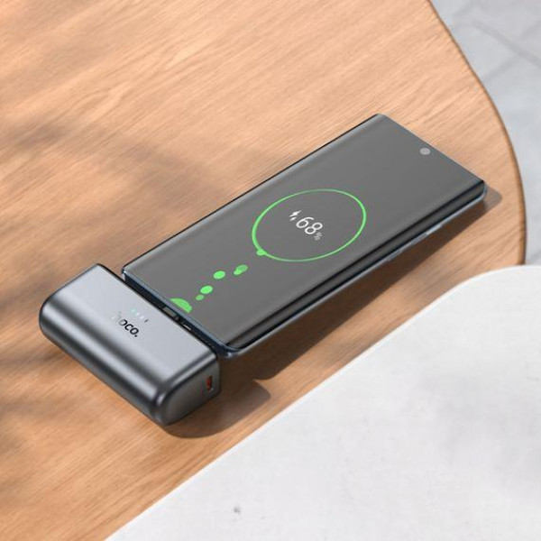 Зовнішній акумулятор (Power bank) Hoco Q31 5000mAh PD 20W + кабель Type-C (Чорний)
