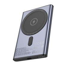 Зовнішній акумулятор (Power bank) Hoco Q32 5000mAh PD 20W (metal gray)