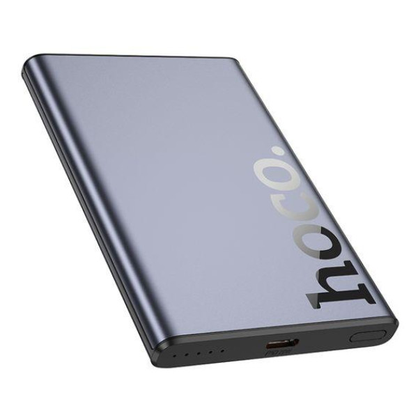 Зовнішній акумулятор (Power bank) Hoco Q32 5000mAh PD 20W (metal gray)