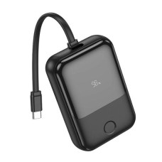 Зовнішній акумулятор (Power bank) Hoco Q33 10000mAh PD 20W + кабель Type-C (Чорний)