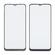 Скло дисплея з OCA плівкою для Samsung A035 Galaxy A03 (Чорне)