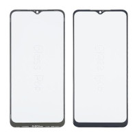 Скло дисплея з OCA плівкою для Samsung A045 Galaxy A04 (Чорне) G+OCA Pro