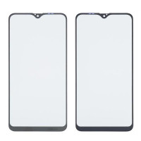 Скло дисплея з OCA плівкою для Samsung A105 Galaxy A10 (2019) (Чорне)