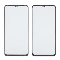 Скло тачскрина з OCA плівкою для Samsung A235/ M236/ M336 Galaxy A23/ M23/ M33 чорне з олеофобним покриттям, загартоване