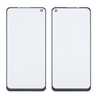 Скло дисплея з OCA плівкою для Oppo Reno 5 Lite (Чорне)