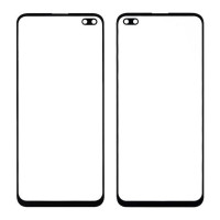 Скло дисплея з OCA плівкою для Realme 6 Pro (Чорне)