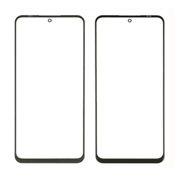 Скло дисплея з OCA плівкою для Xiaomi Redmi Note 12 4G (Чорне)
