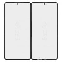 Скло дисплея з OCA плівкою для Xiaomi Redmi Note 12 Pro 5G (Чорне) G+OCA Pro