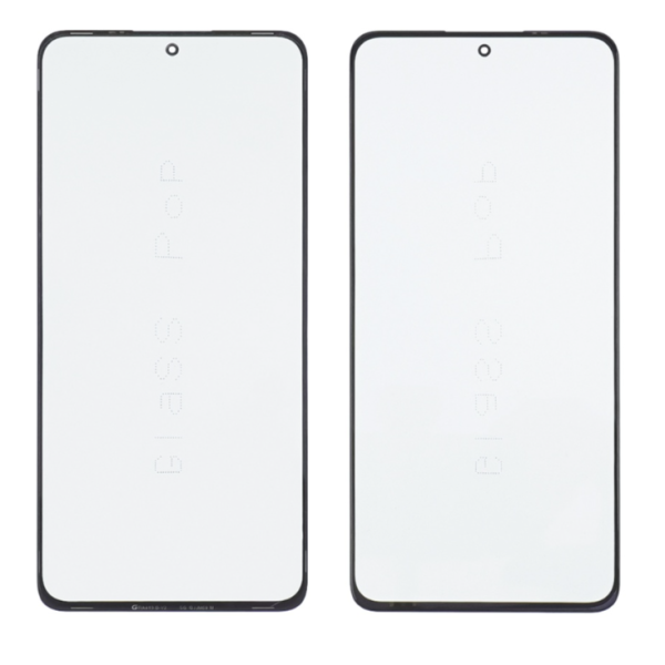 Скло дисплея з OCA плівкою для Xiaomi Redmi Note 13 4G (Чорне) G+OCA Pro