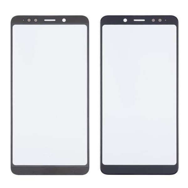 Скло дисплея з OCA плівкою для Xiaomi Redmi Note 5/ 5 Pro (Чорне)