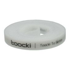 Кабельний органайзер Toocki для стяжки дротів з липучкою, 10 мм x 3 м (Білий)