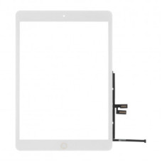 Сенсорне скло (тачскрін) з кнопкою Home для Apple iPad 10.2 2019 (Білий)