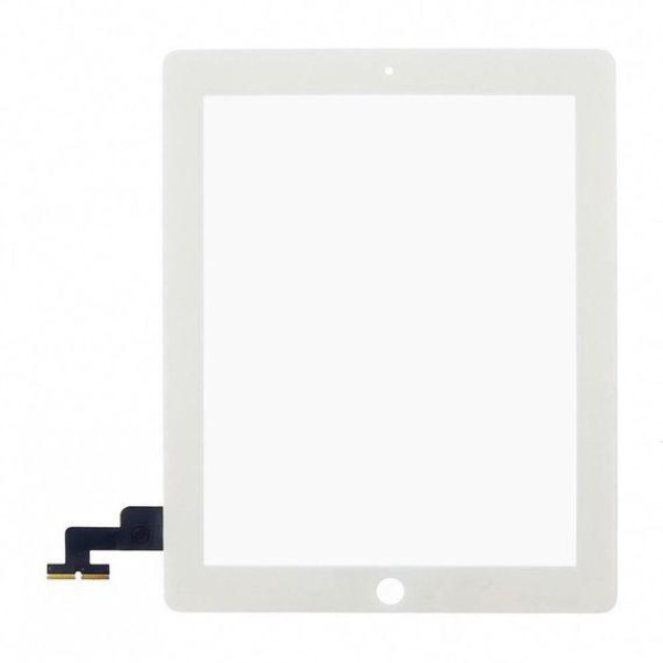 Сенсорне скло (тачскрін) для Apple iPad 2 (A1395/A1396/A1397) (Біле)