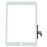 Сенсорне скло (тачскрін) для Apple iPad 9.7 (2017) (A1822) (Біле) Original