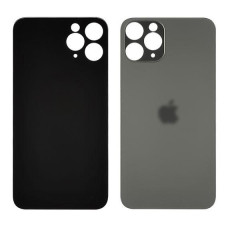 Задня кришка (скло) для Apple iPhone 11 Pro, Space Gray (Big hole)