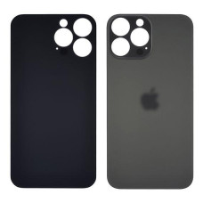 Задня кришка (скло) для Apple iPhone 13 Pro Max, Graphite (Big hole)
