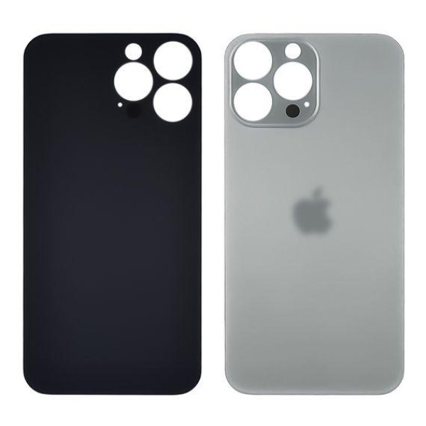 Задня кришка (скло) для Apple iPhone 13 Pro Max, Sierra Blue (Big hole)