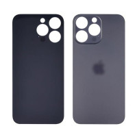 Задня кришка (скло) для Apple iPhone 14 Pro Max, Deep Purple (Big hole)