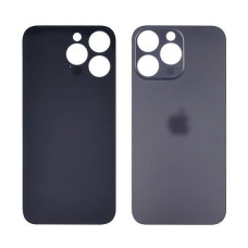 Задня кришка (скло) для Apple iPhone 14 Pro Max, Deep Purple (Big hole)