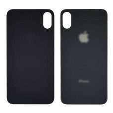 Задня кришка (скло) для Apple iPhone X, Space Gray (Big hole)