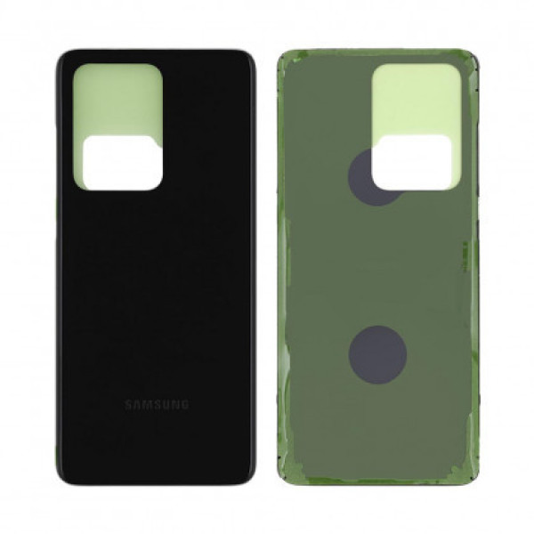Задня кришка (скло) для Samsung G988F Galaxy S20 Ultra (2020) (Cosmic Black)