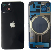 Корпус для Apple iPhone 14 із заднім склом, рамкою та склом камери (Midnight)