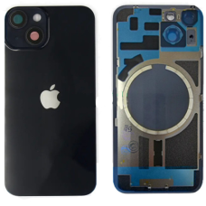Корпус для Apple iPhone 14 із заднім склом, рамкою та склом камери (Midnight)