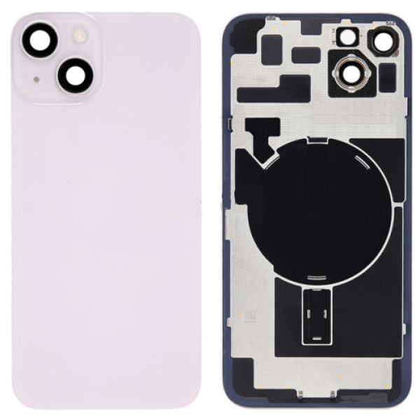 Корпус для Apple iPhone 14 із заднім склом, рамкою та склом камери (Purple)