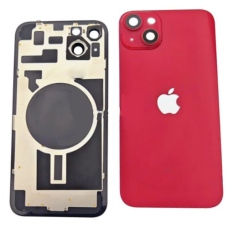 Корпус для Apple iPhone 14 із заднім склом, рамкою та склом камери (Red)