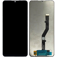 Дисплей для ZTE Blade V40 Vita з сенсорним склом в рамке (Чорний) Оригінал Китай