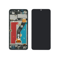 Дисплей для ZTE Blade A54 з сенсорним склом в рамці (Чорний)