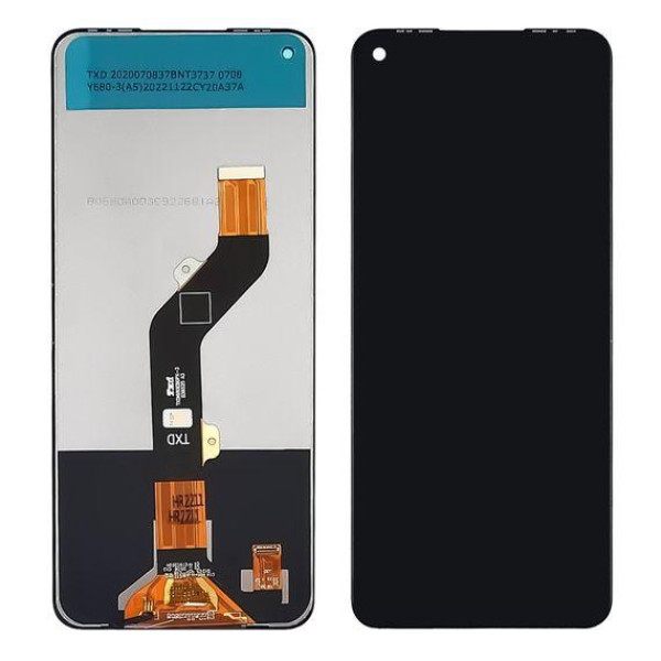 Дисплей для Tecno Pova (LD7) з сенсорним склом (Чорний) Оригінал Китай