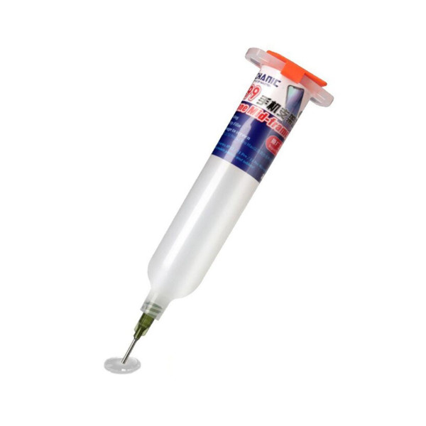 Клей поліуретановий Mechanic KO-99, 30ml, у шприці, швидковисихаючий (Прозорий)