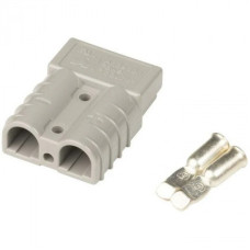 Роз'єм-конектор Anderson 50 A, 6 AWG (13.3 мм²), сірий
