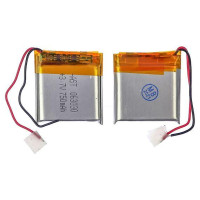 Акумулятор 063030P універсальний з контролером, 6 х 30 х 30 мм (550 mAh)