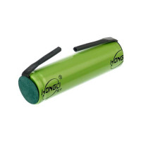 Акумулятор 14500 з пелюстками для паяння (Li-ion, 500 mAh, 3.7 V)