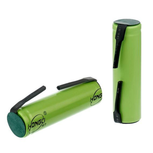 Акумулятор 14500 з пелюстками для паяння (Li-ion, 500 mAh, 3.7 V)